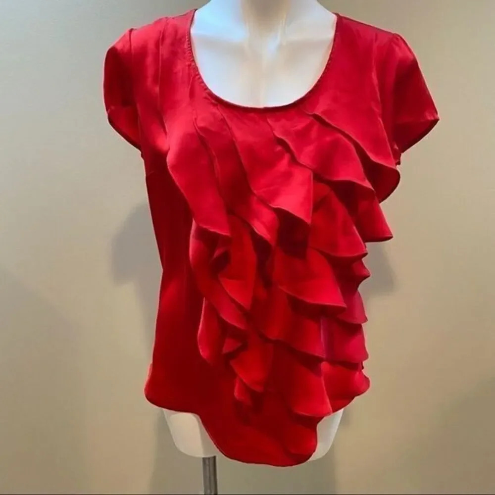 - New York &company red blouse